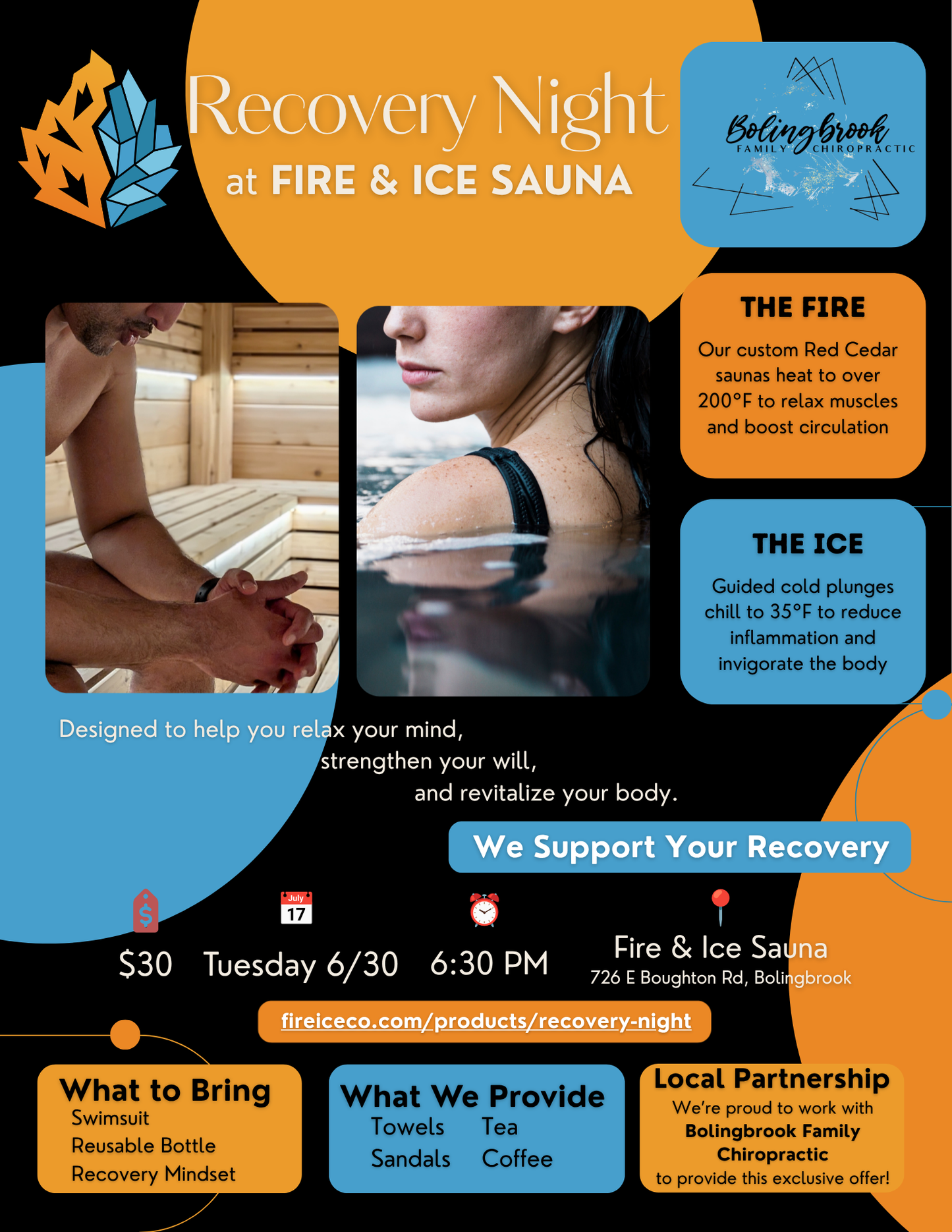 Recovery Night – Sauna & Cold Plunge Event